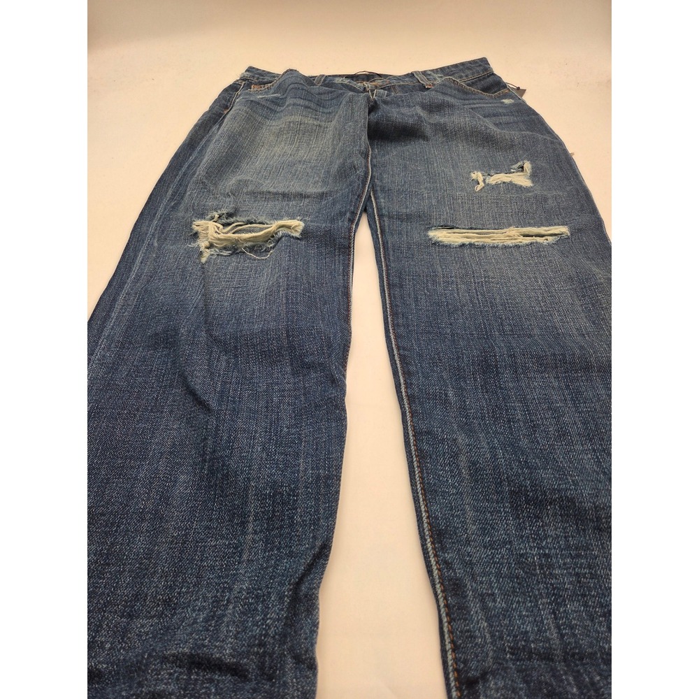 Joe's Jeans Women's W28 Distressed Medium Wash 100% Cotton Denim 101-854
